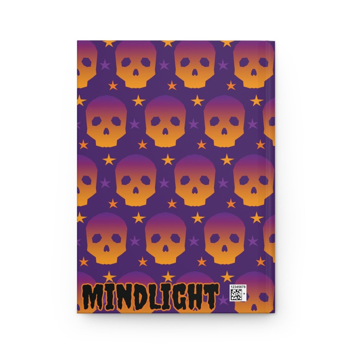 Spooky Skull Hardcover Journal - MindLight Apparel - Spooky Skull Hardcover Journal - Journal -