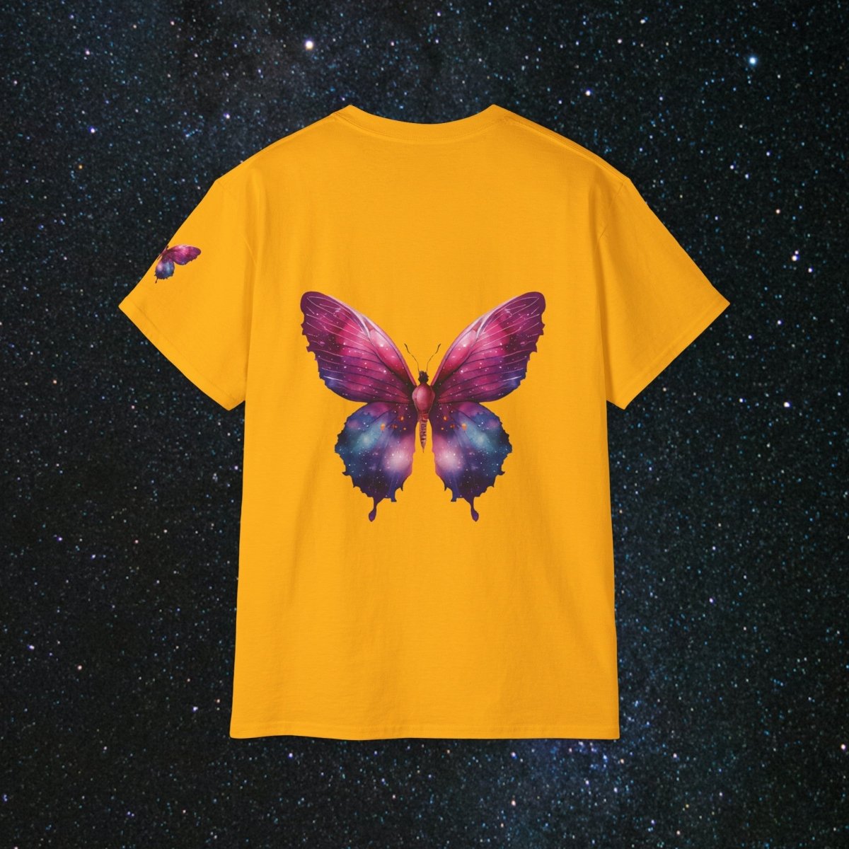 Starseed Momma Women's Cotton Tee - MindLight Apparel - Starseed Momma Women's Cotton Tee - Gold - S -