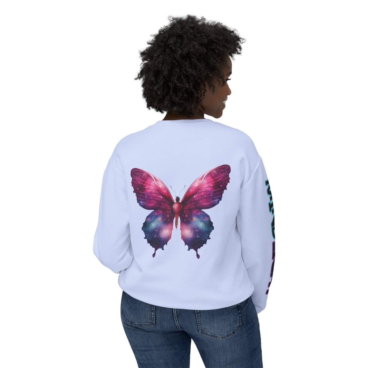 Starseed Momma Womens Long Sleeve Tee - MindLight Apparel - Starseed Momma Womens Long Sleeve Tee - Neon Violet - S -