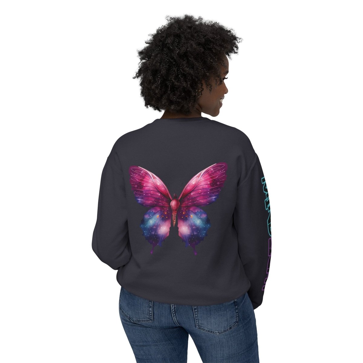 Starseed Momma Womens Long Sleeve Tee - MindLight Apparel - Starseed Momma Womens Long Sleeve Tee - Neon Violet - S -