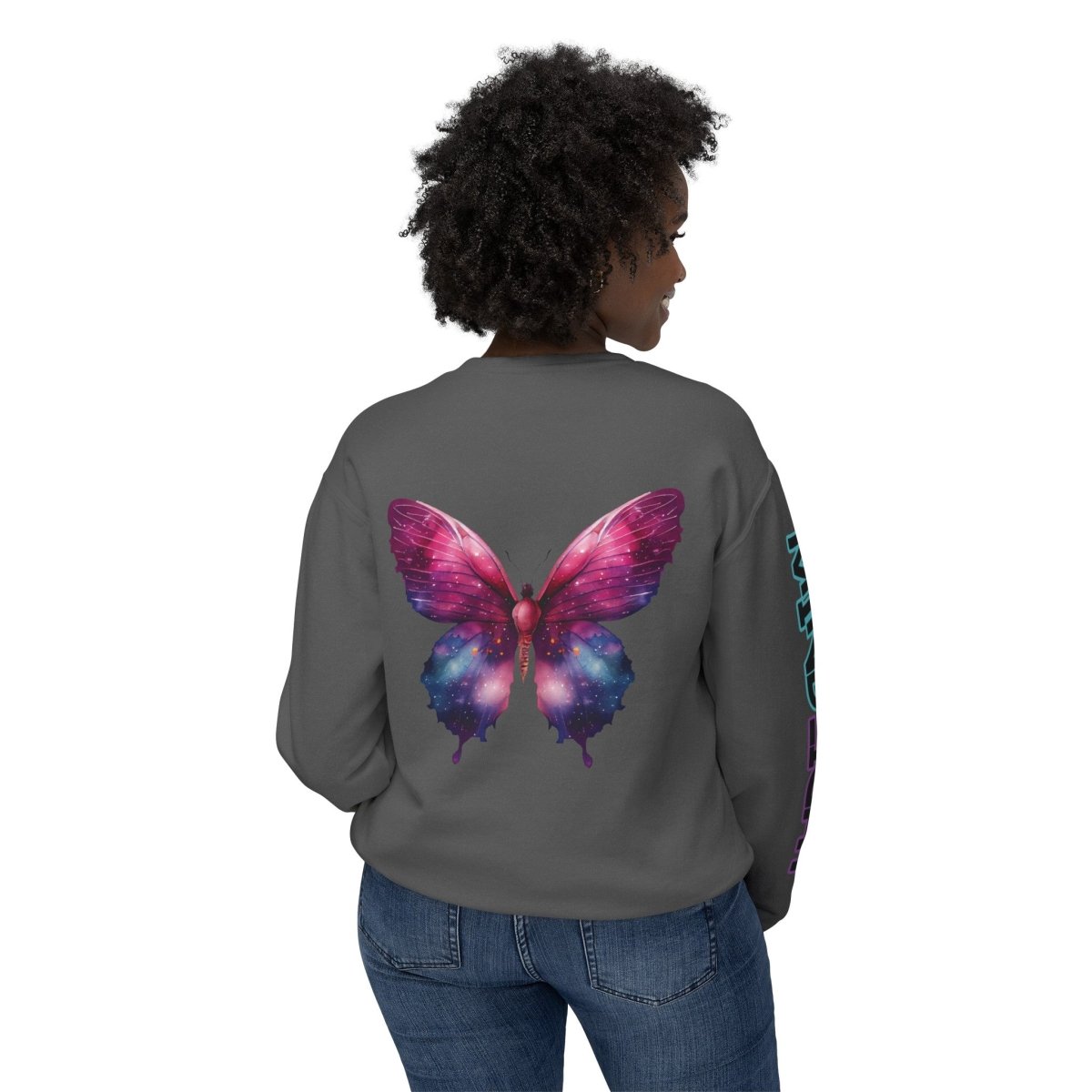 Starseed Momma Womens Long Sleeve Tee - MindLight Apparel - Starseed Momma Womens Long Sleeve Tee - Neon Violet - S -