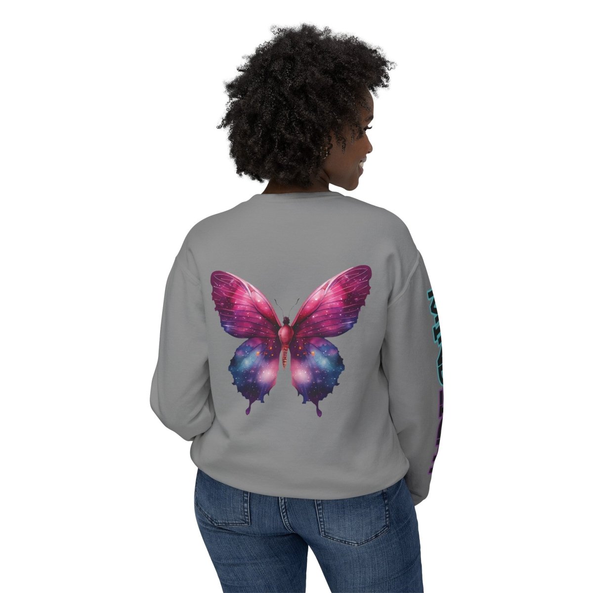 Starseed Momma Womens Long Sleeve Tee - MindLight Apparel - Starseed Momma Womens Long Sleeve Tee - Neon Violet - S -