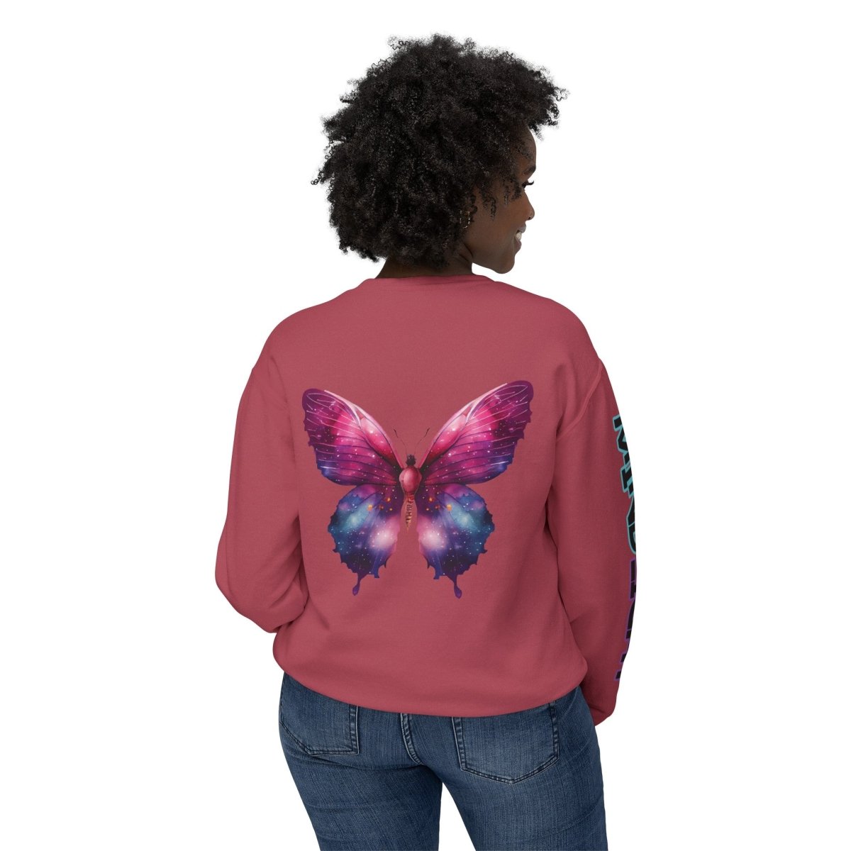 Starseed Momma Womens Long Sleeve Tee - MindLight Apparel - Starseed Momma Womens Long Sleeve Tee - Neon Violet - S -