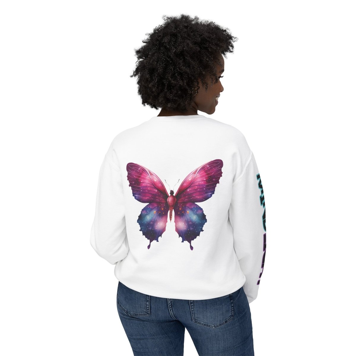 Starseed Momma Womens Long Sleeve Tee - MindLight Apparel - Starseed Momma Womens Long Sleeve Tee - Neon Violet - S -