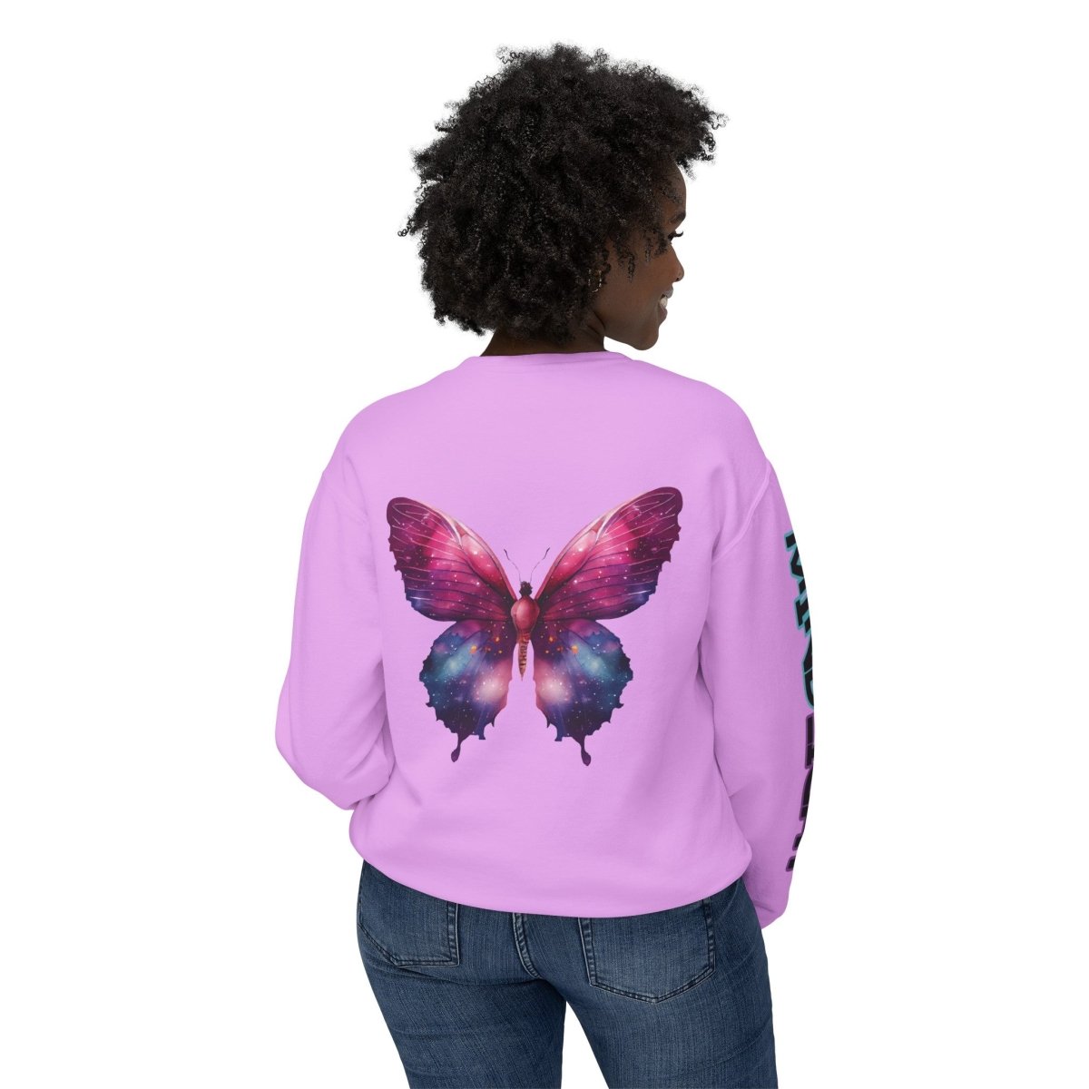 Starseed Momma Womens Long Sleeve Tee - MindLight Apparel - Starseed Momma Womens Long Sleeve Tee - Neon Violet - S -