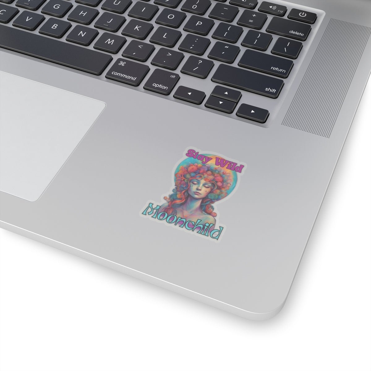 Stay Wild Moonchild Stickers - MindLight Apparel - Stay Wild Moonchild Stickers - 6" × 6" - White -