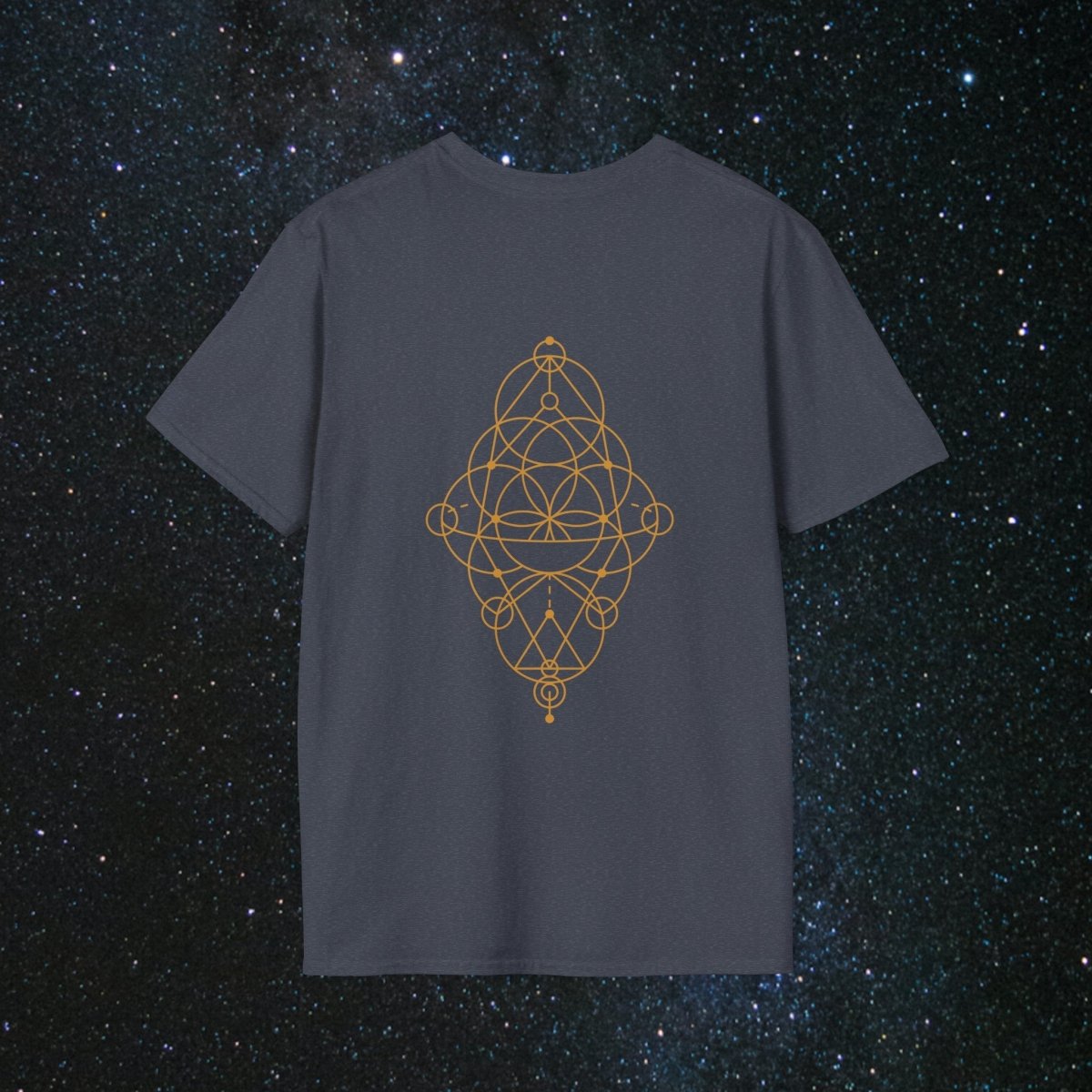 The Seeker - Women's Softstyle Tee - MindLight Apparel - The Seeker - Women's Softstyle Tee - Dark Heather Grey - S -