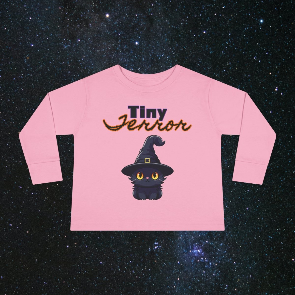 Tiny Terror Toddler Long Sleeve - MindLight Apparel - Tiny Terror Toddler Long Sleeve - Pink - 2T -