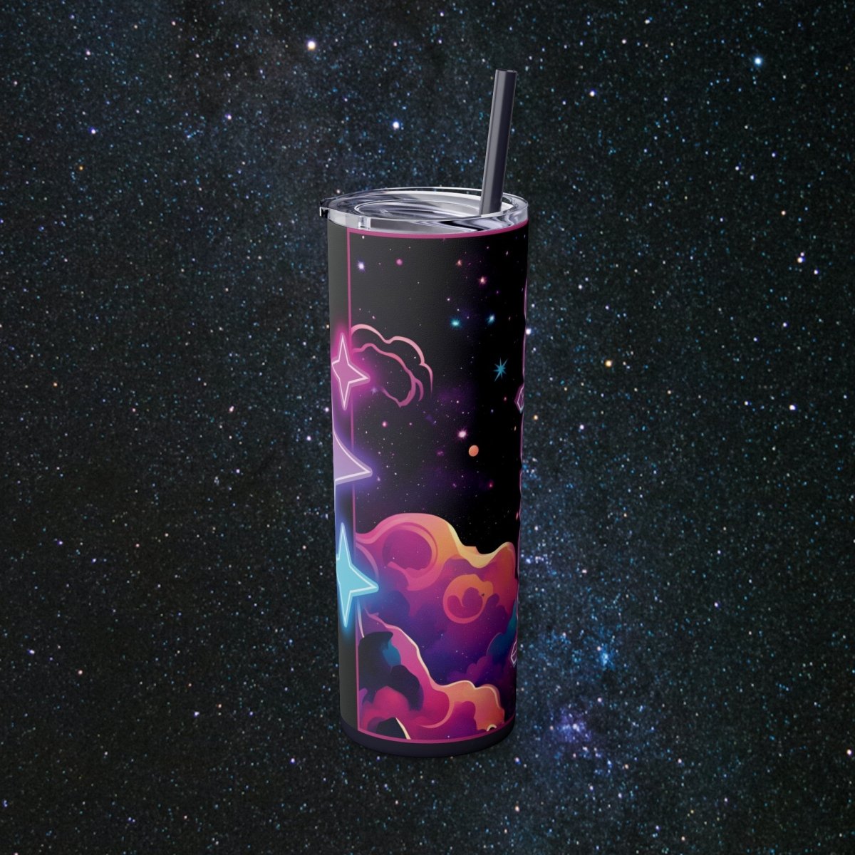 Traveler Glossy Tumbler - MindLight Apparel - Traveler Glossy Tumbler - Matte - Black -