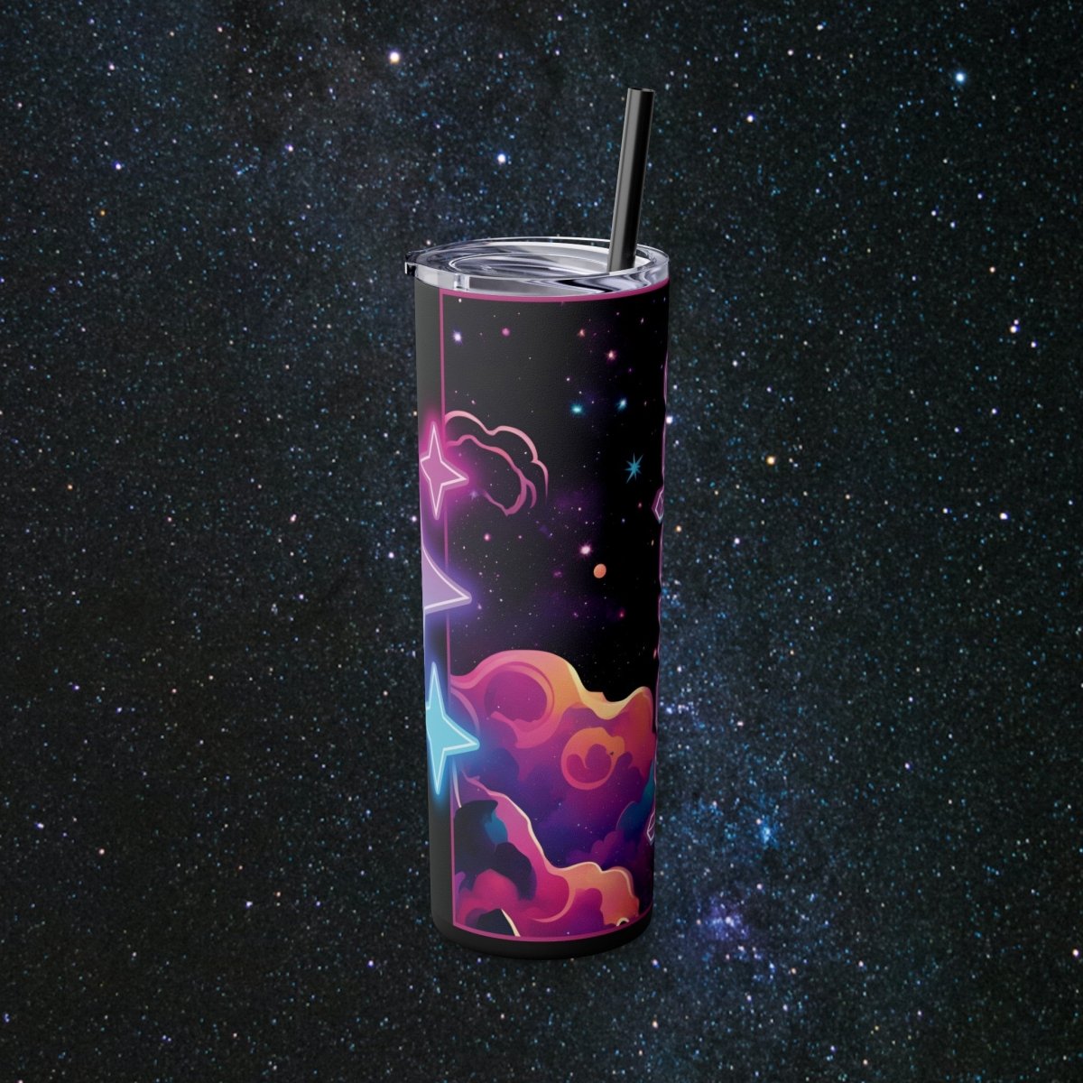 Traveler Glossy Tumbler - MindLight Apparel - Traveler Glossy Tumbler - Matte - Black -