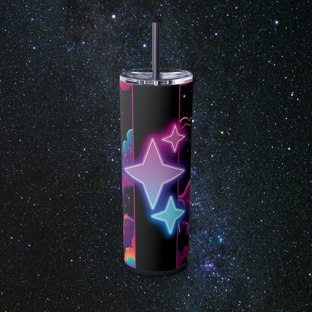 Traveler Glossy Tumbler - MindLight Apparel - Traveler Glossy Tumbler - Matte - Black -