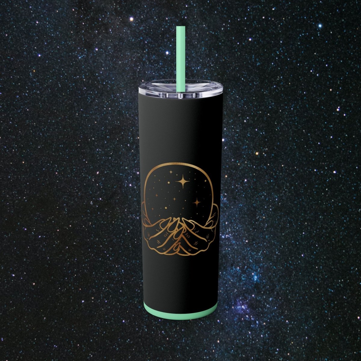 'Vibes' Tumbler - MindLight Apparel - 'Vibes' Tumbler - Glossy - White -