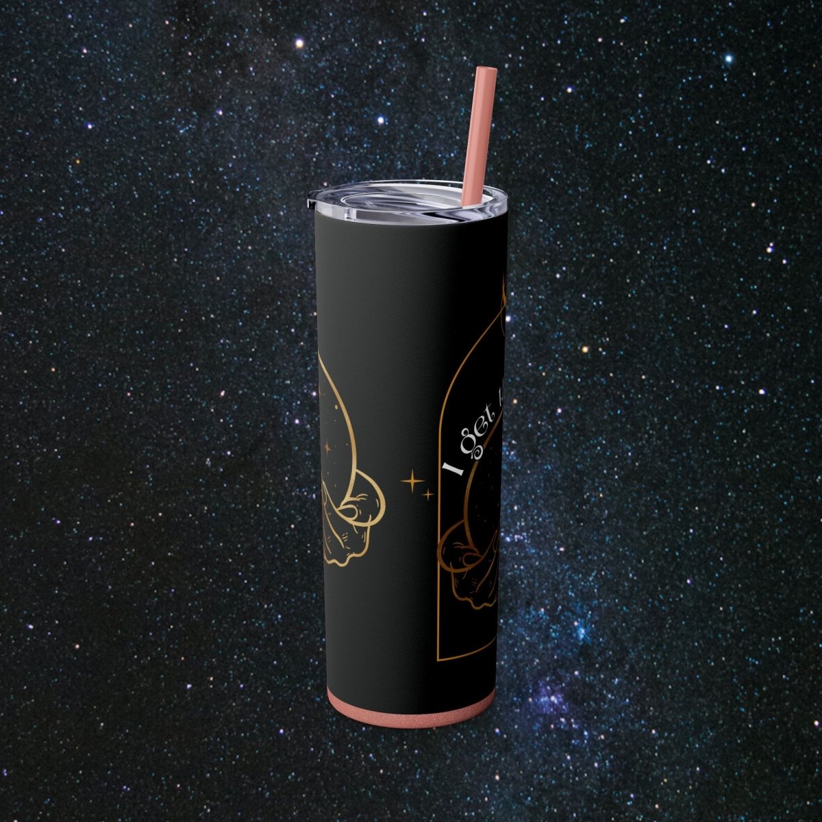 'Vibes' Tumbler - MindLight Apparel - 'Vibes' Tumbler - Glossy - White -
