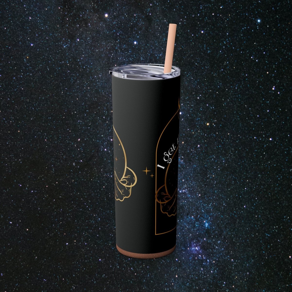 'Vibes' Tumbler - MindLight Apparel - 'Vibes' Tumbler - Glossy - White -