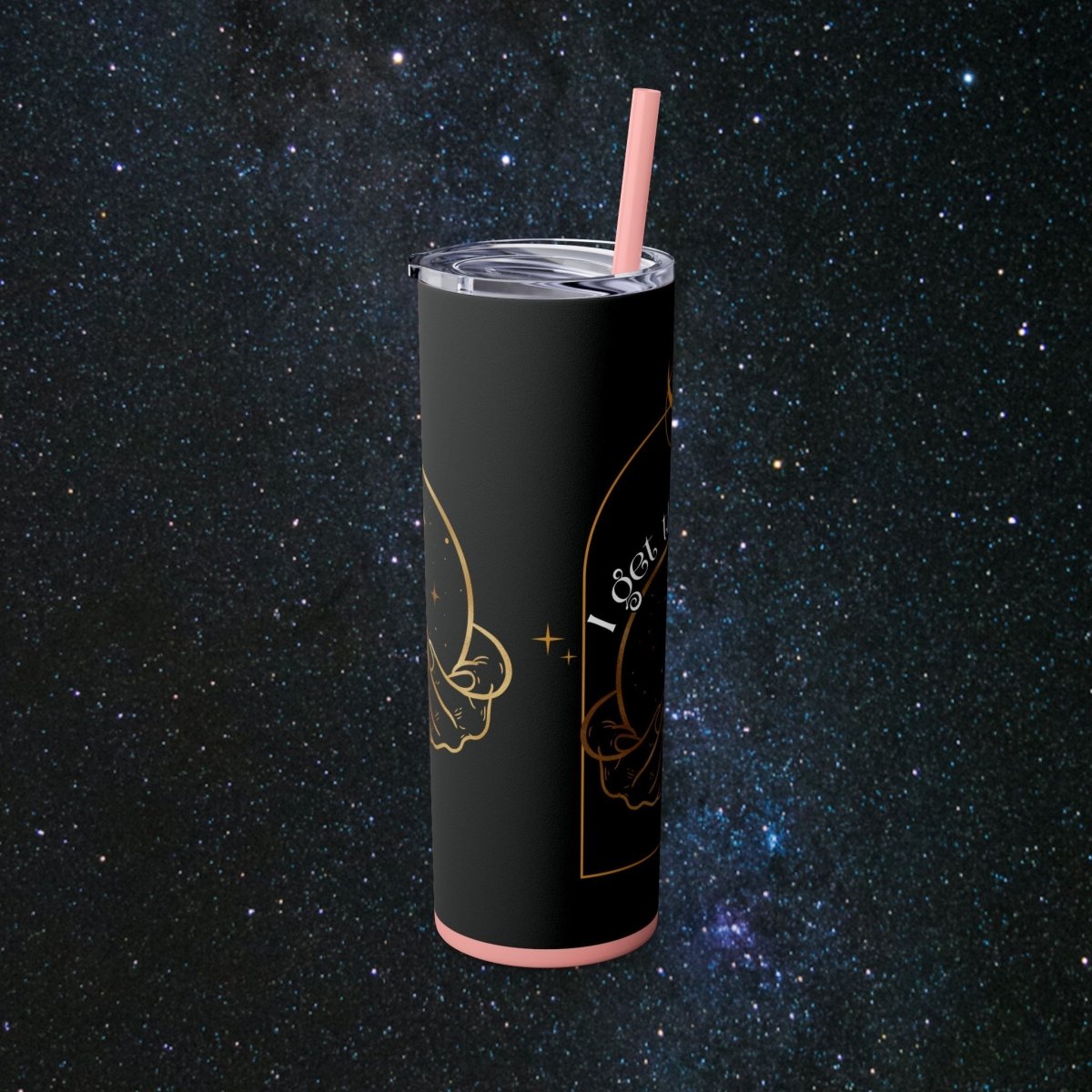 'Vibes' Tumbler - MindLight Apparel - 'Vibes' Tumbler - Glossy - White -