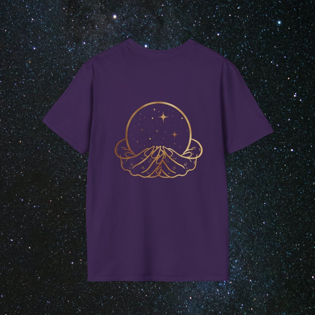 'Vibes' Women's Softstyle Tee - MindLight Apparel - 'Vibes' Women's Softstyle Tee - Metro Blue - M -