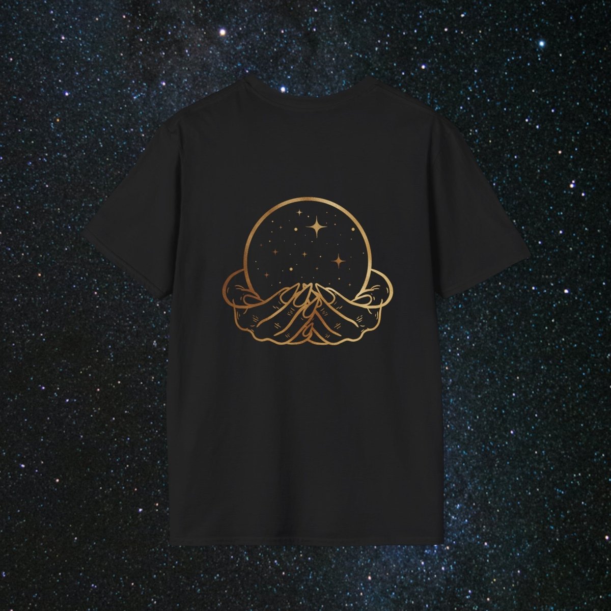 'Vibes' Women's Softstyle Tee - MindLight Apparel - 'Vibes' Women's Softstyle Tee - Metro Blue - M -
