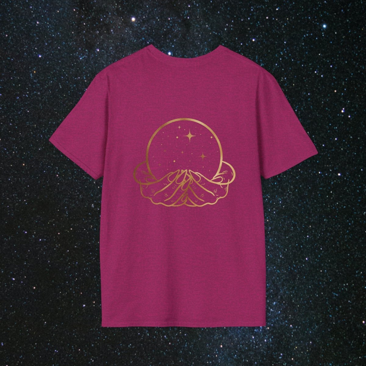 'Vibes' Women's Softstyle Tee - MindLight Apparel - 'Vibes' Women's Softstyle Tee - Metro Blue - M -
