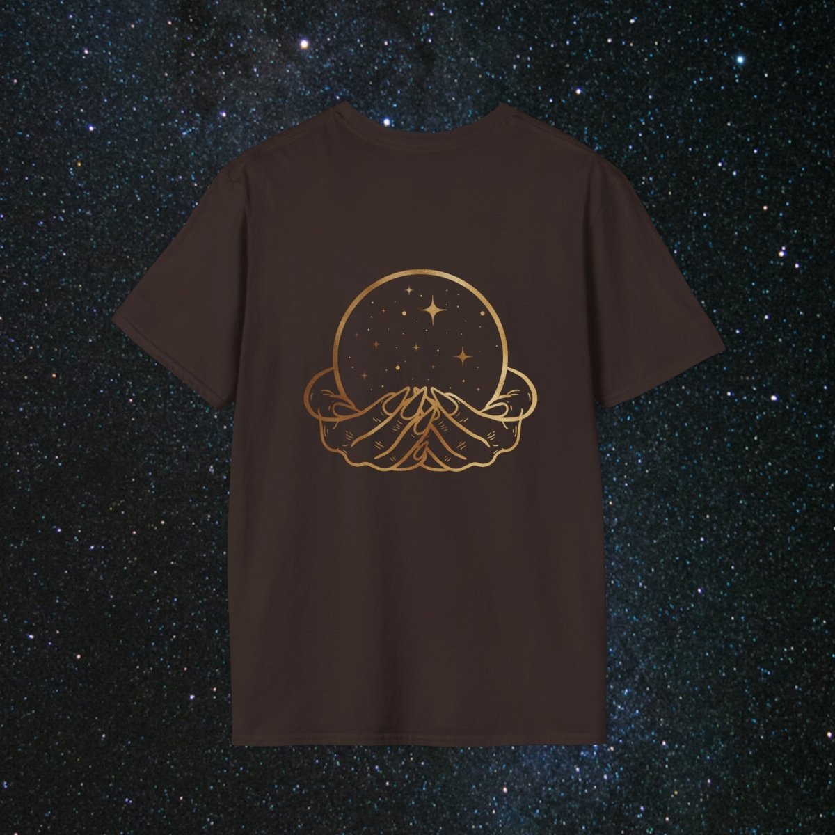 'Vibes' Women's Softstyle Tee - MindLight Apparel - 'Vibes' Women's Softstyle Tee - Metro Blue - M -