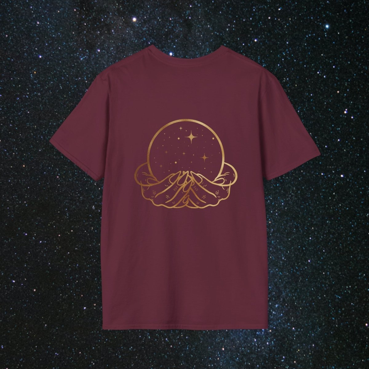 'Vibes' Women's Softstyle Tee - MindLight Apparel - 'Vibes' Women's Softstyle Tee - Metro Blue - M -