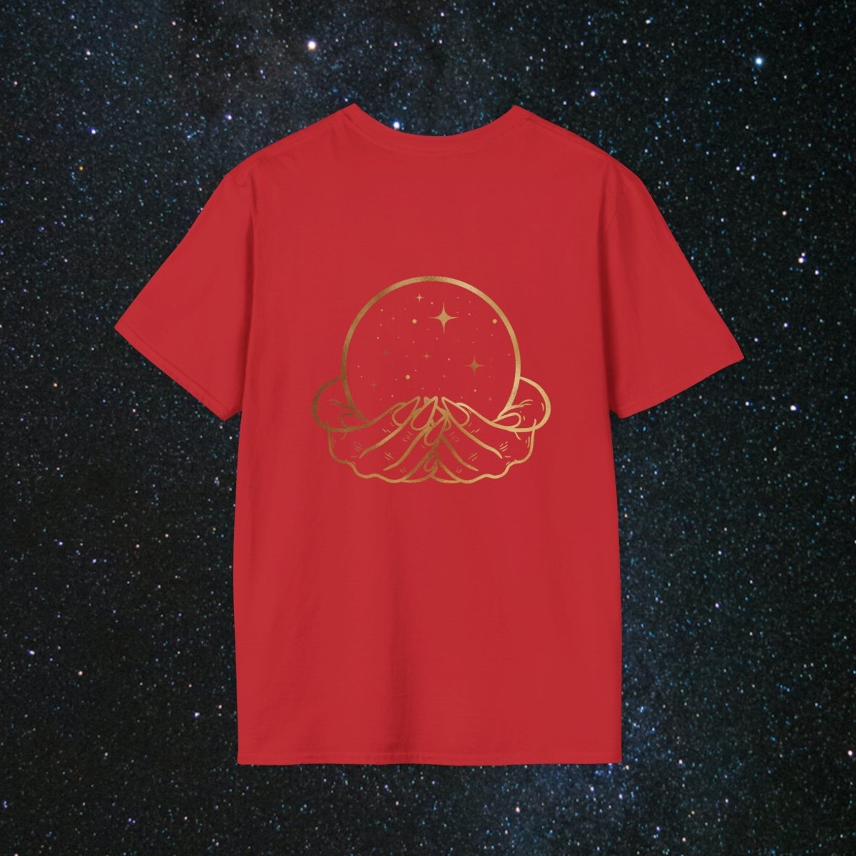 'Vibes' Women's Softstyle Tee - MindLight Apparel - 'Vibes' Women's Softstyle Tee - Metro Blue - M -