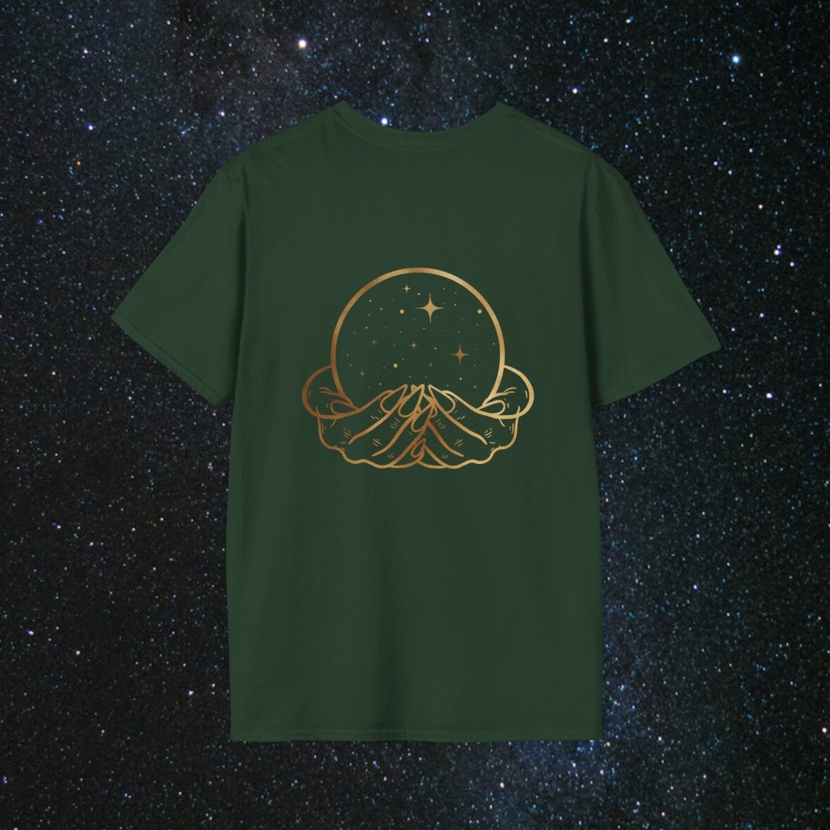 'Vibes' Women's Softstyle Tee - MindLight Apparel - 'Vibes' Women's Softstyle Tee - Metro Blue - M -