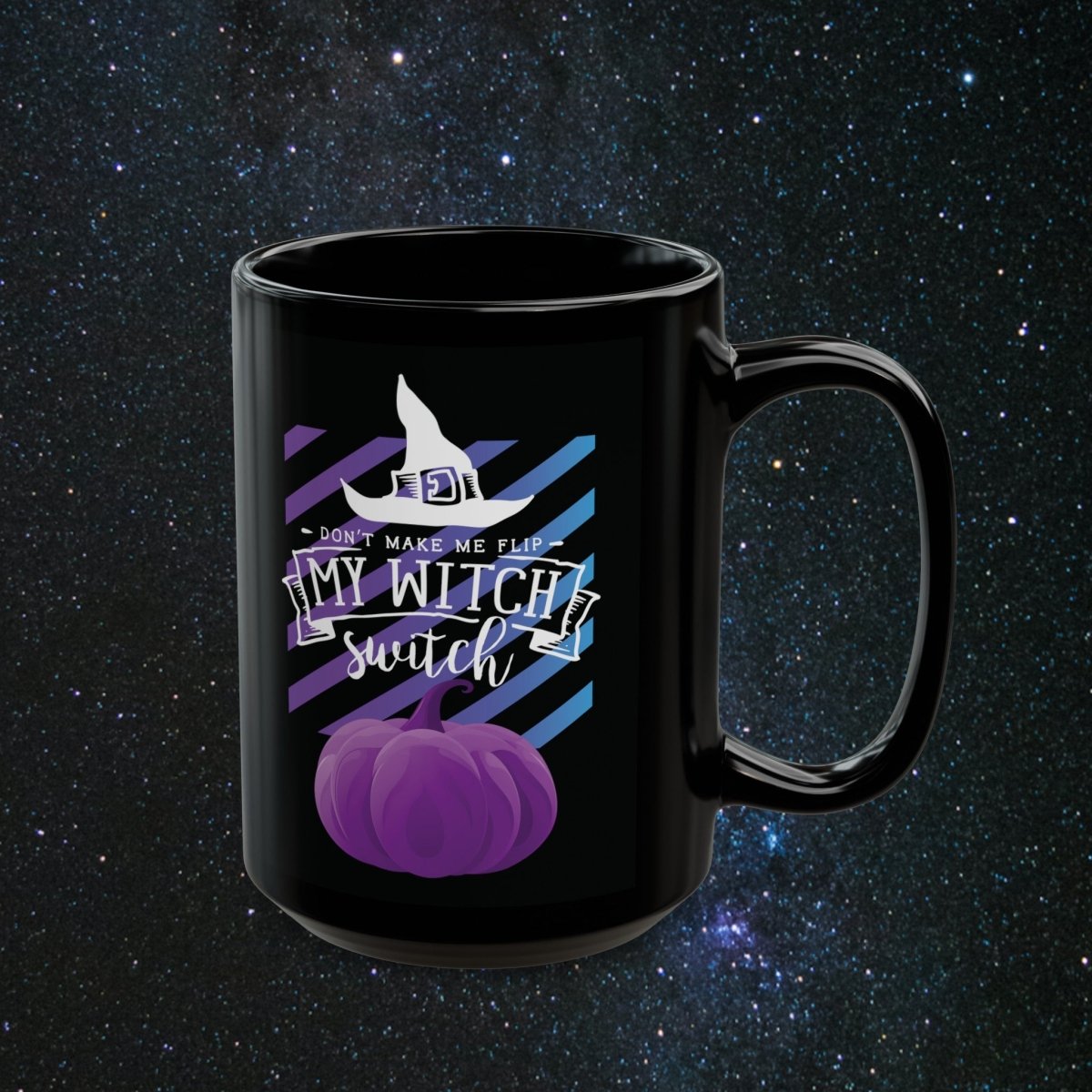 Witch Switch Black Mug - MindLight Apparel - Witch Switch Black Mug - 15oz -