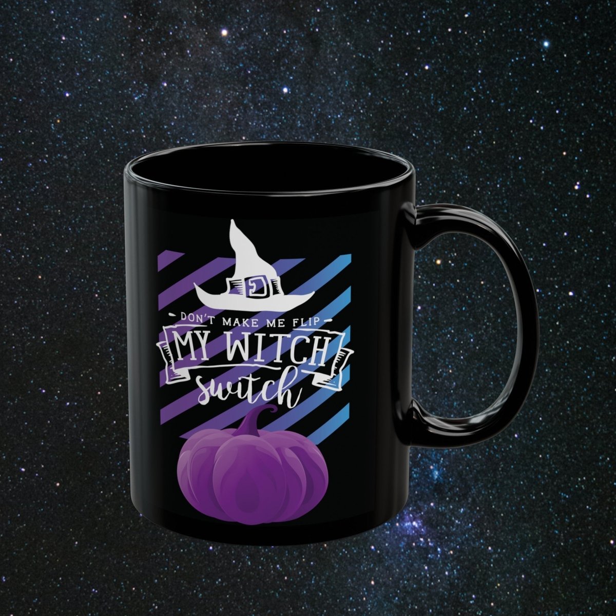 Witch Switch Black Mug - MindLight Apparel - Witch Switch Black Mug - 11oz -