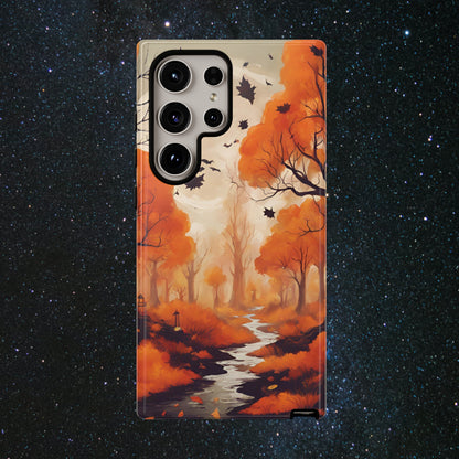 Whispering Autumn Brook Luminex Phone Case