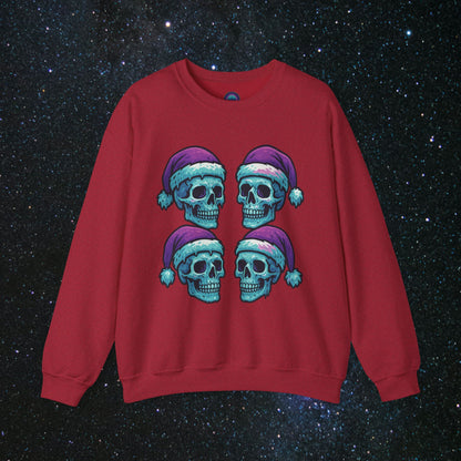 Dead of Winter Spooky Christmas Unisex Long Sleeve Sweatshirt