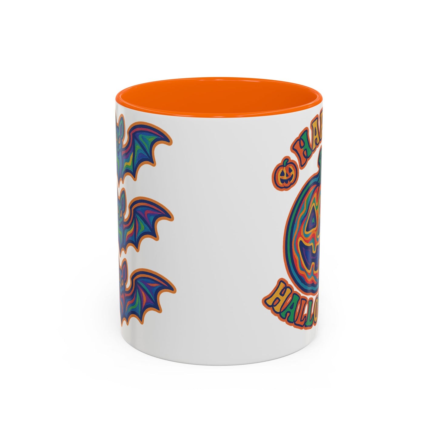 Psychedelic Halloween Accent Coffee Mug