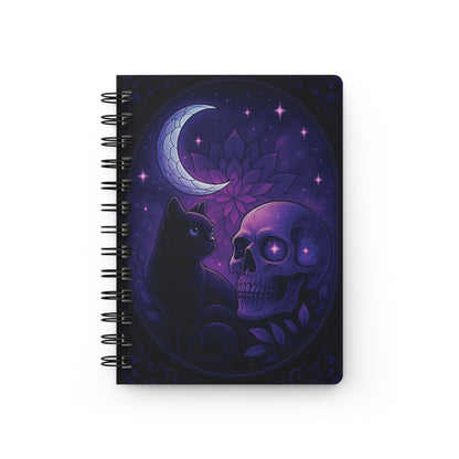 Luna Whispers Spiral Notebook