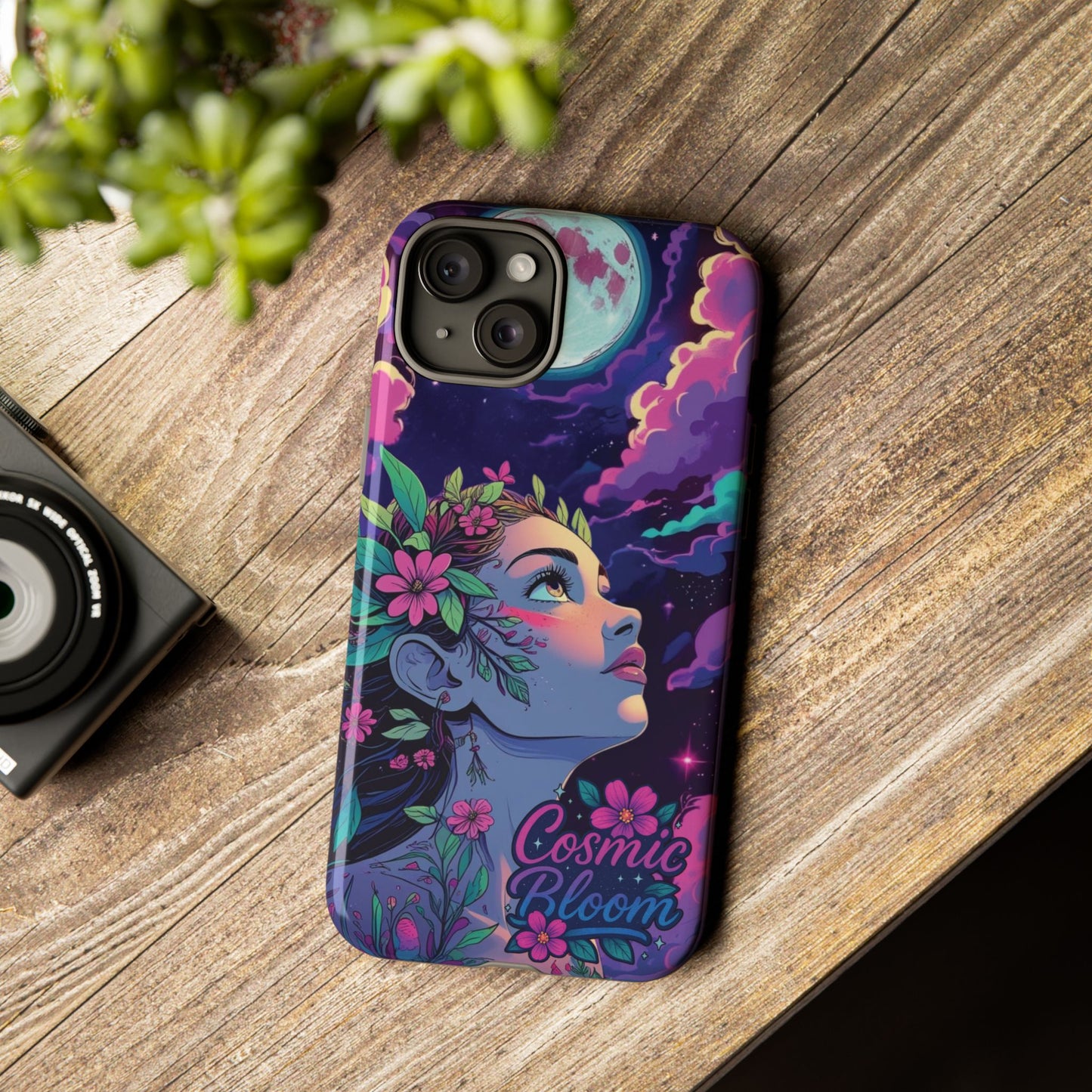 Cosmic Bloom Luminex Phone Case