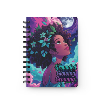 Starlit Roots Spiral Notebook