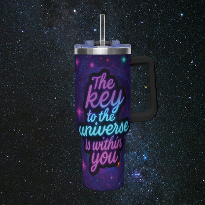 The Key Is Within Thermal Tumbler, 40oz