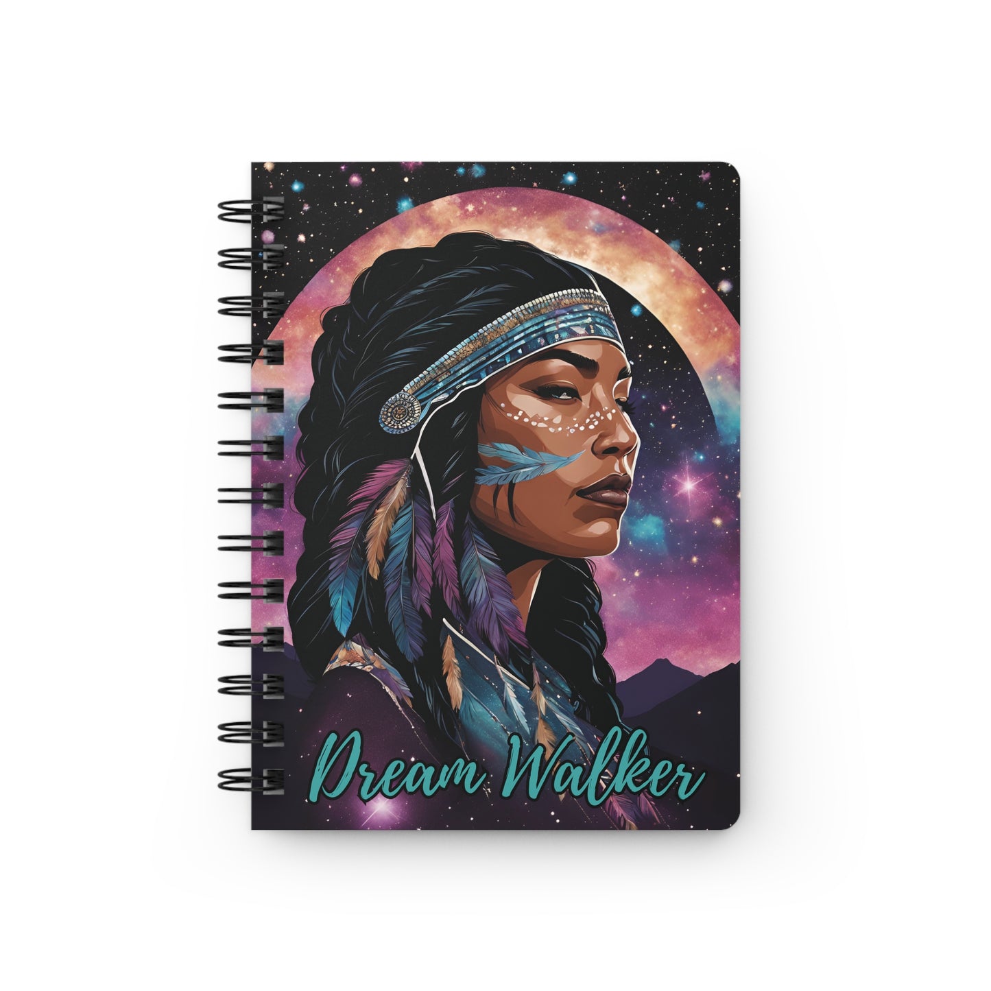 Cosmic Dream Walker Spiral Notebook