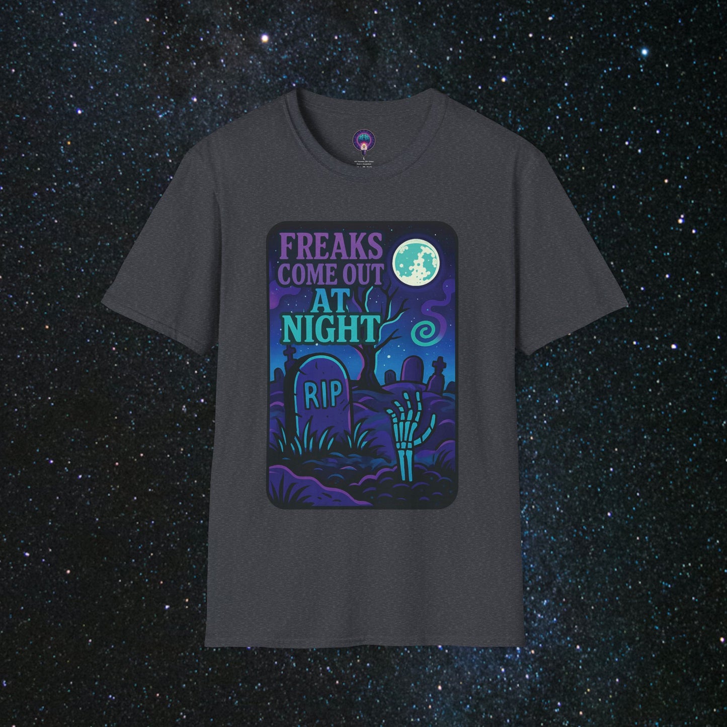 Freaks Come Out At Night Unisex Softstyle T-Shirt