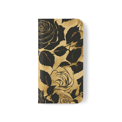 Golden Rose Flip Case - MindLight Apparel - Golden Rose Flip Case - Samsung Galaxy S21 Ultra - -