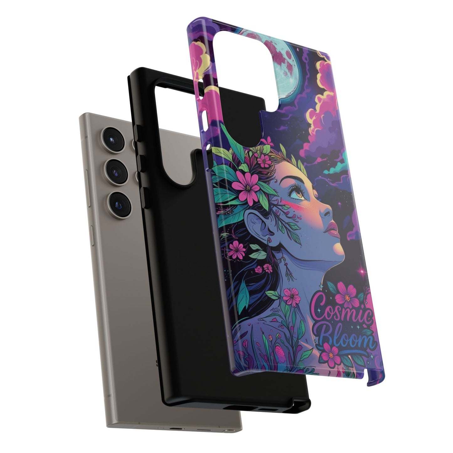 Cosmic Bloom Luminex Phone Case