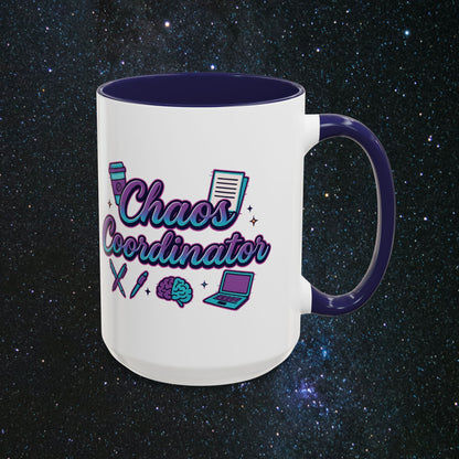 Chaos Coordinator Accent Coffee Mug