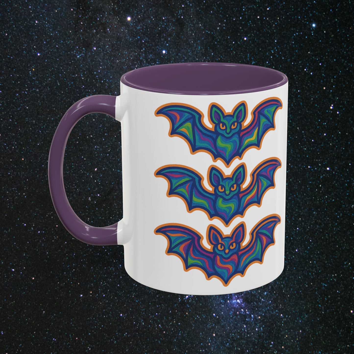 Psychedelic Halloween Accent Coffee Mug