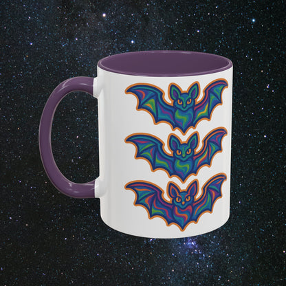 Psychedelic Halloween Accent Coffee Mug