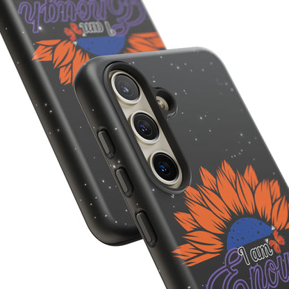 I Am Enough Luminex Phone Case