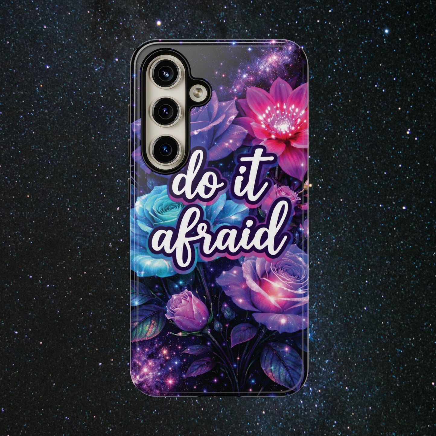 Do It Afraid Flowers Luminex Phone Case