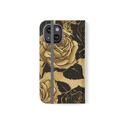 Golden Rose Flip Case - MindLight Apparel - Golden Rose Flip Case - Samsung Galaxy S21 Ultra - -