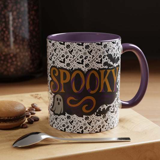 Spooky Time Accent Coffee Mug