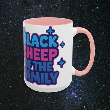 'Black Sheep' Accent Coffee Mug