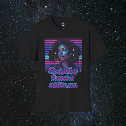 Retro Radiance Women's Softstyle T-Shirt