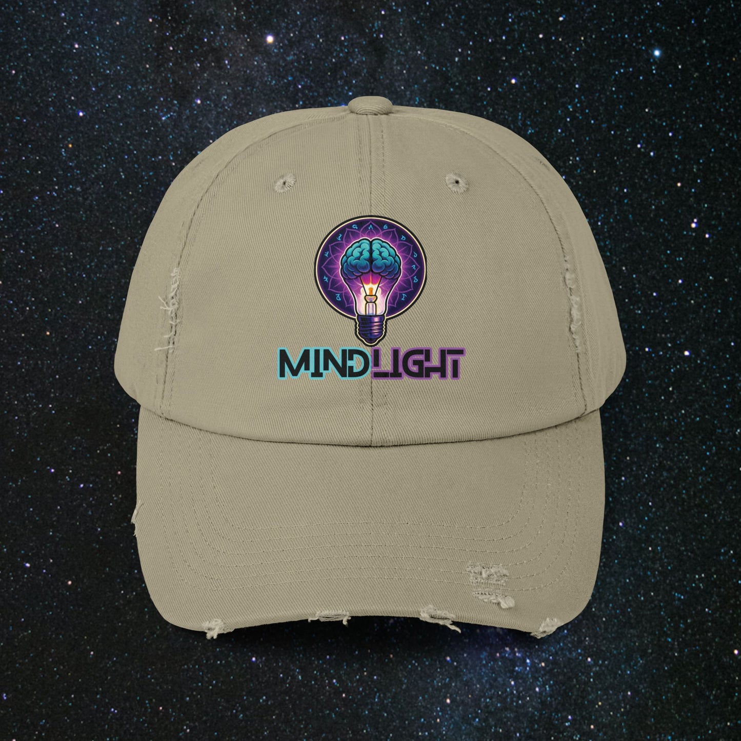 MindLight Explorer Unisex Distressed Cap