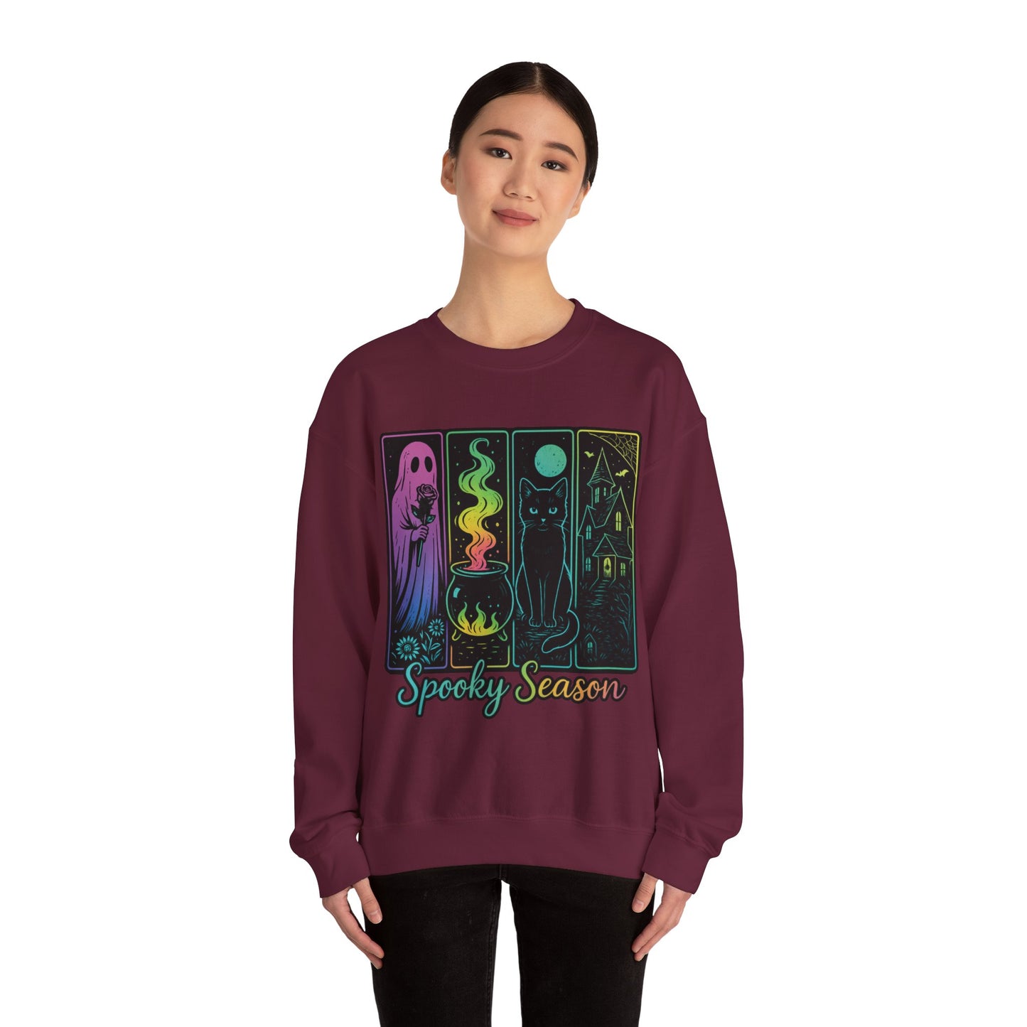 Spooky Season Unisex Long Sleeve Sweatshirt